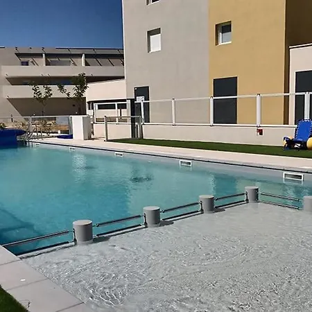 Valras'loc La Dune Sea&pool Сasa de vacaciones